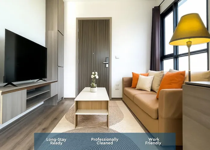 Near Bts L Sukhumvit L Pool And Sauna Apartment *